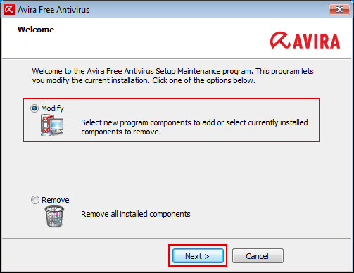 Control Centerfree_avira antivir 9 free edition500 _The control center ...