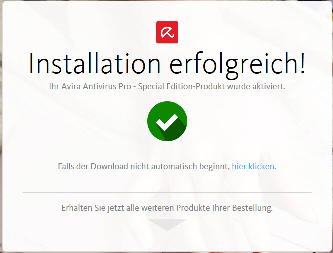 ... ich das im Einzelhandel gekaufte Avira Antivirus Pro? - Avira Answers