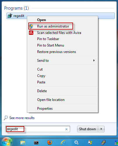How To Run Regedit As Administrator In Vista