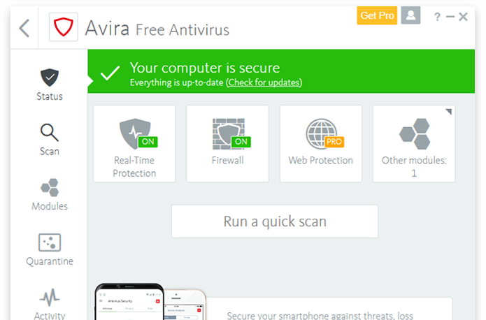 Download Free Antivirus for Windows 2018 | Avira